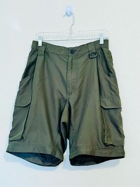Boy Scouts of America Switchback Uniform Shorts Relaxed Green Hiking Cargo Med